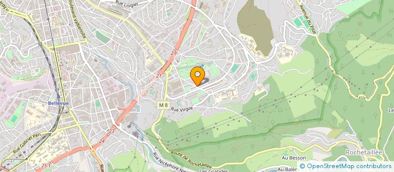 localisation de l'entreprise TRANSPORTS 3S  SAINT-ETIENNE