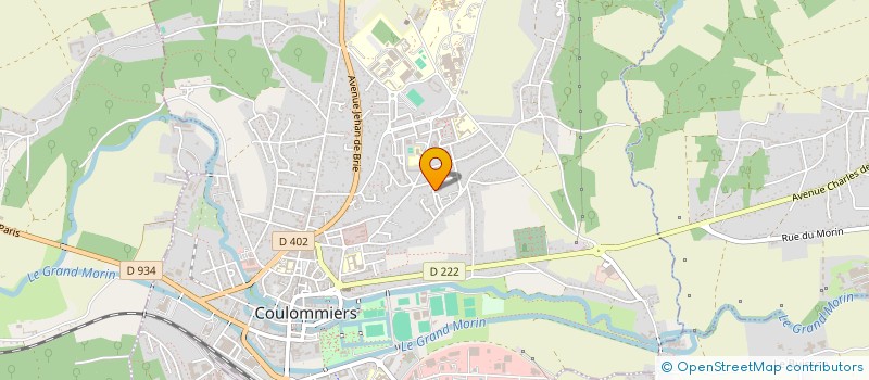 localisation de l'entreprise TRANSPORTS 4 PRINCESSES à COULOMMIERS