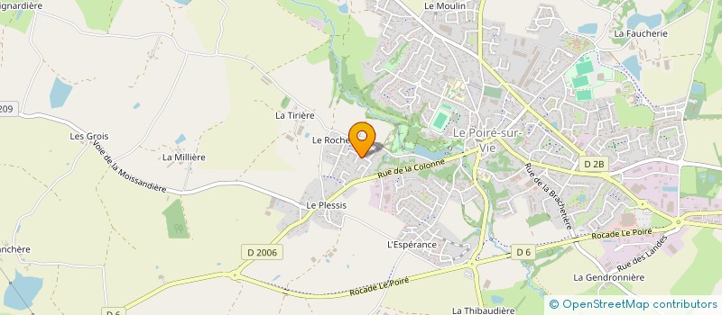 localisation de l'entreprise TRANSPORTS 5G+ à LE POIRE-SUR-VIE