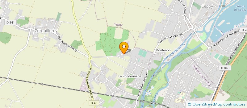 localisation de l'entreprise TRANSPORTS A.E.J. à CORQUILLEROY