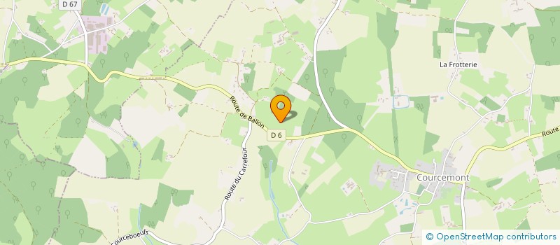 localisation de l'entreprise TRANSPORTS A J  BONNETABLE