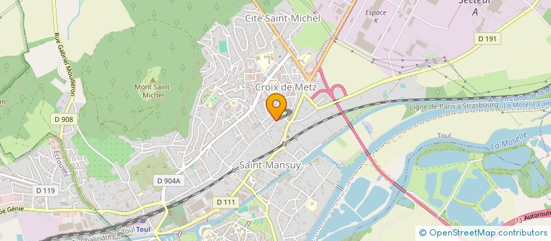 localisation de l'entreprise TRANSPORTS A.L.E.  GONDREVILLE