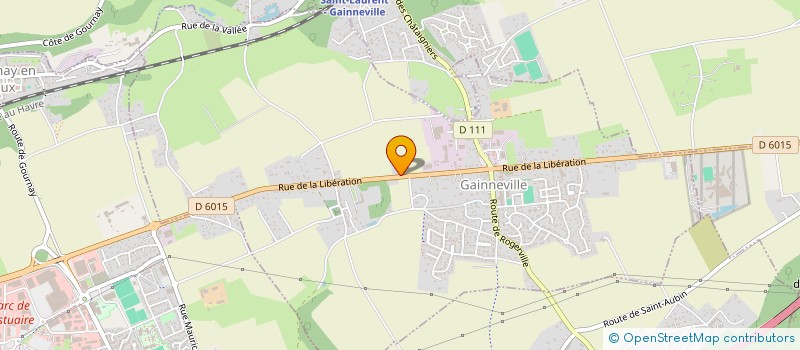 localisation de l'entreprise TRANSPORTS A.OGER-SETRAF SA à GONFREVILLE L'ORCHER