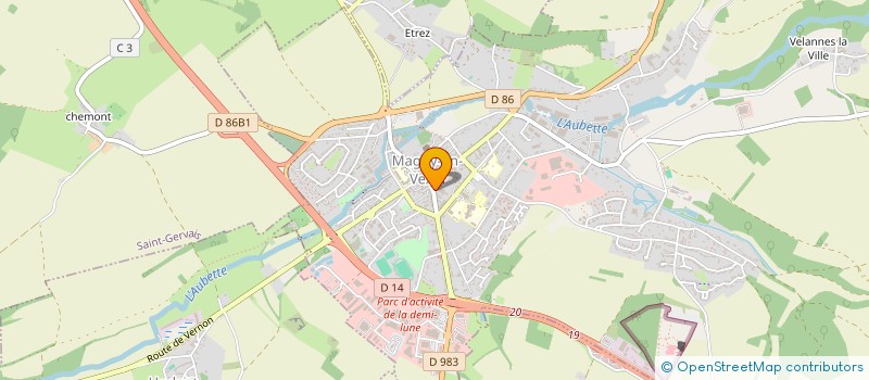 localisation de l'entreprise TRANSPORTS ACHILLE à NUCOURT
