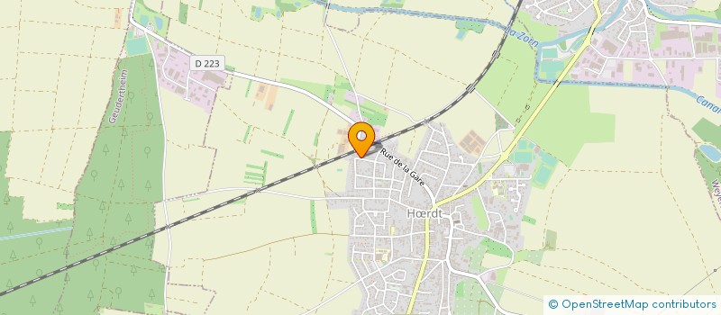 localisation de l'entreprise TRANSPORTS ACKER à WEYERSHEIM
