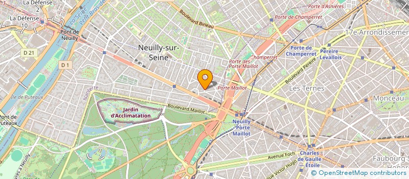 localisation de l'entreprise TRANSPORTS ADAPTES AUX MOBILITES à NEUILLY-SUR-SEINE