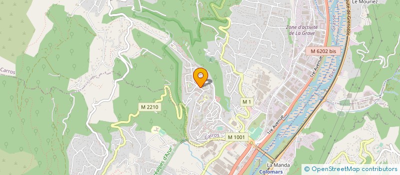 localisation de l'entreprise TRANSPORTS AGUILLON à CARROS