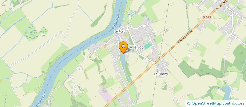localisation de l'entreprise TRANSPORTS ALLERIOTOIS  ALLERIOT