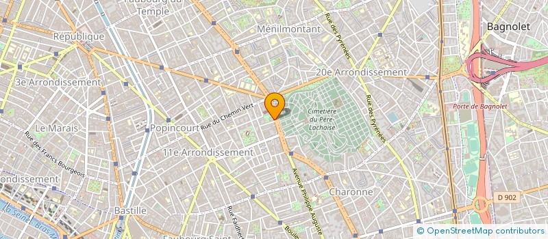 localisation de l'entreprise TRANSPORTS ALLIEL  PARIS