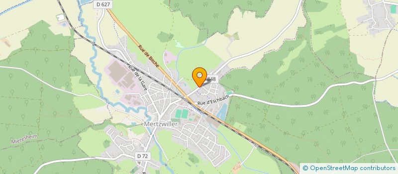 localisation de l'entreprise TRANSPORTS ALPA  MERTZWILLER