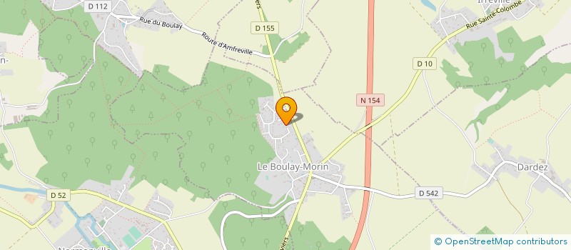 localisation de l'entreprise TRANSPORTS ANGOT SARL  LE BOULAY-MORIN