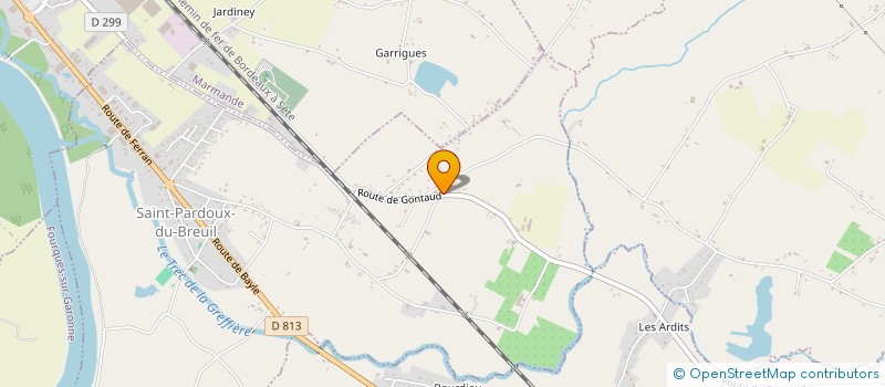 localisation de l'entreprise TRANSPORTS AQUITAINE EXPRESS à FOURQUES-SUR-GARONNE