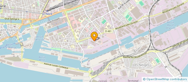 localisation de l'entreprise TRANSPORTS ARSON à LE HAVRE
