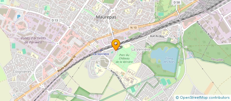 localisation de l'entreprise TRANSPORTS ASS à LA VERRIERE