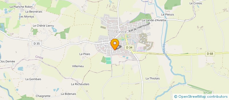 localisation de l'entreprise TRANSPORTS AUBIN à BREAL-SOUS-MONTFORT