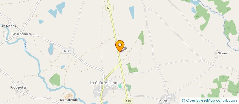 localisation de l'entreprise TRANSPORTS AUMINI ET FILS à LA CHATRE-LANGLIN