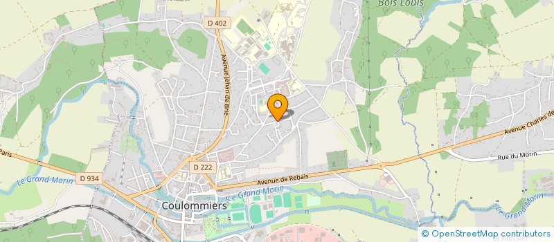 localisation de l'entreprise TRANSPORTS B M B à COULOMMIERS