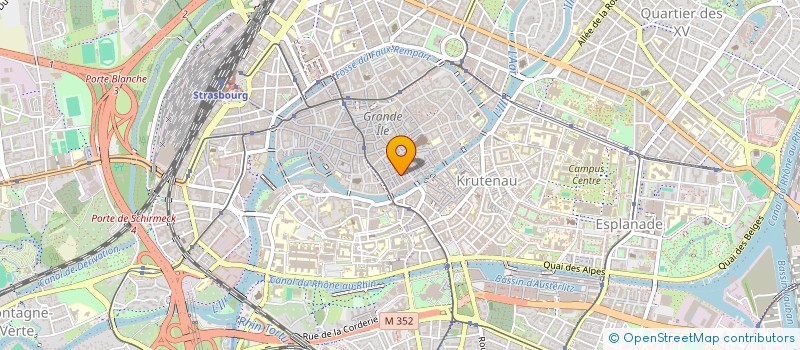 localisation de l'entreprise TRANSPORTS B.P.E. à STRASBOURG