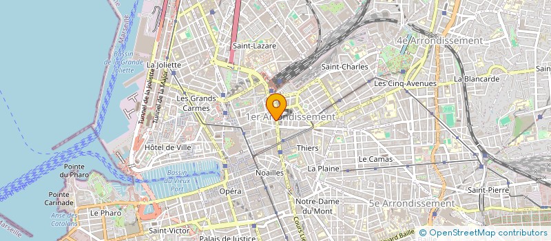 localisation de l'entreprise TRANSPORTS B.S à MARSEILLE