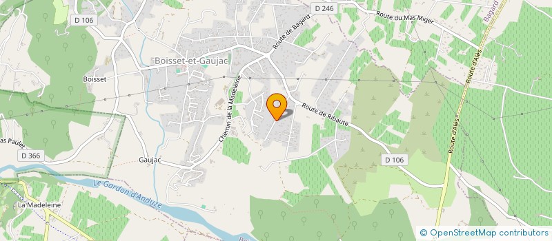 localisation de l'entreprise TRANSPORTS BAERTSCHI LAURENT  BOISSET-ET-GAUJAC