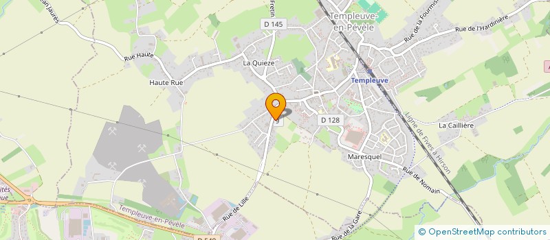 localisation de l'entreprise TRANSPORTS BALATONI FRERES  TEMPLEUVE-EN-PEVELE