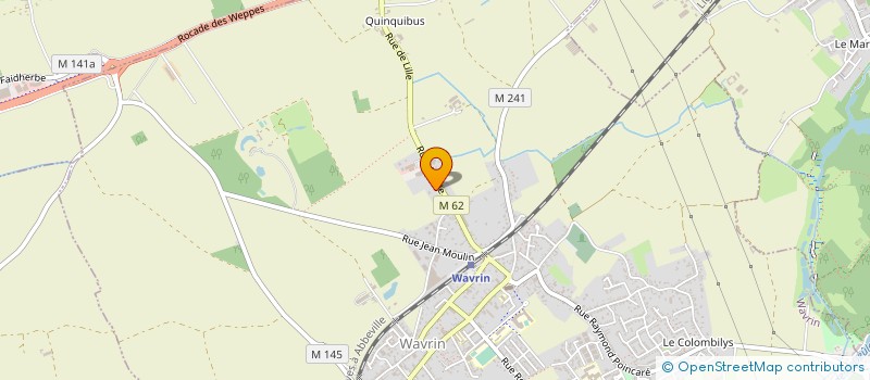 localisation de l'entreprise TRANSPORTS BALLOIS  TOURCOING