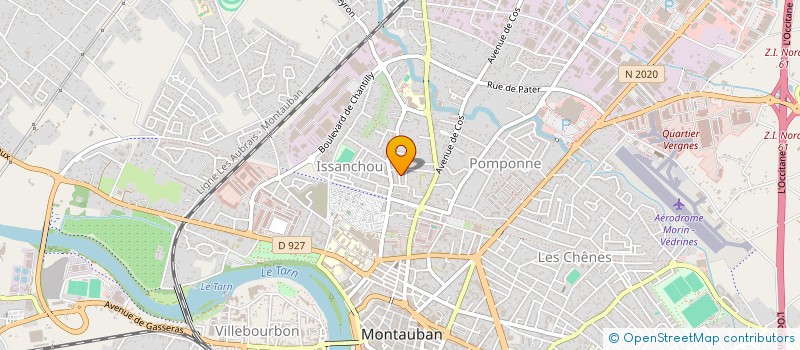 localisation de l'entreprise TRANSPORTS BAMA à MONTAUBAN