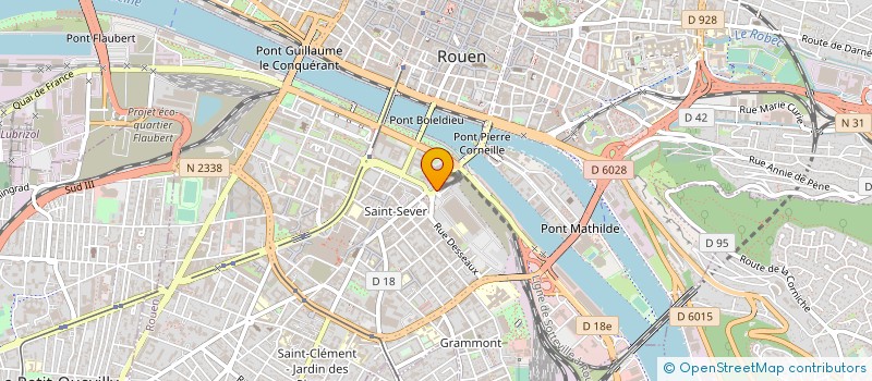 localisation de l'entreprise TRANSPORTS BASIRE  ROUEN