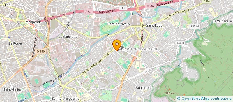 localisation de l'entreprise TRANSPORTS BASSO à MARSEILLE