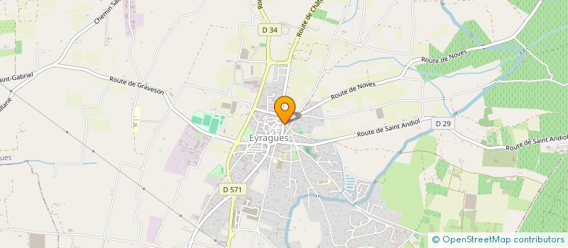 localisation de l'entreprise TRANSPORTS BASTIDE CEDRIC à EYRAGUES