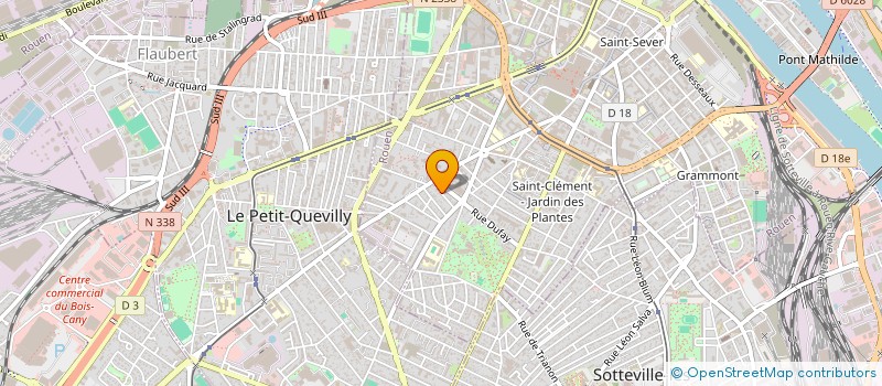 localisation de l'entreprise TRANSPORTS BAZIRE TORRES à ROUEN