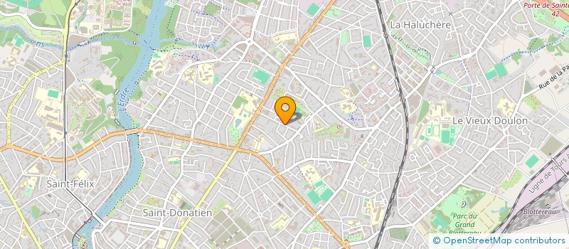 localisation de l'entreprise TRANSPORTS BEAUREGARD à NANTES