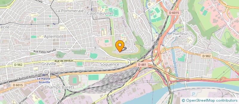 localisation de l'entreprise TRANSPORTS BEAUVAIS  LE HAVRE