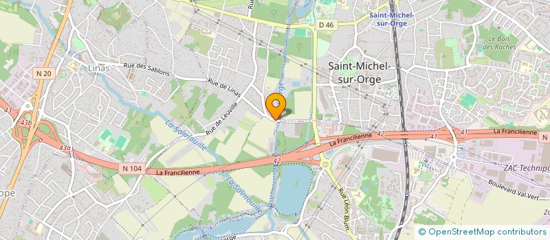 localisation de l'entreprise TRANSPORTS BELLA  LONGPONT-SUR-ORGE