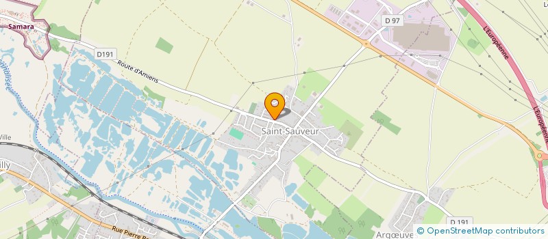 localisation de l'entreprise TRANSPORTS BENNES ORGANISATION à SAINT-SAUVEUR