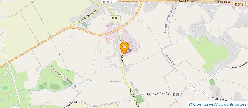 localisation de l'entreprise TRANSPORTS BENOIT à GRAND BOURGTHEROULDE