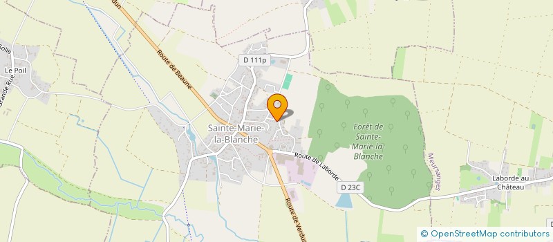 localisation de l'entreprise TRANSPORTS BENOIT AINE à MONTAGNY-LES-BEAUNE