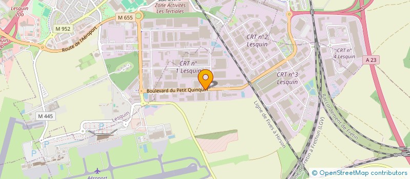 localisation de l'entreprise TRANSPORTS BERNARD à FRETIN