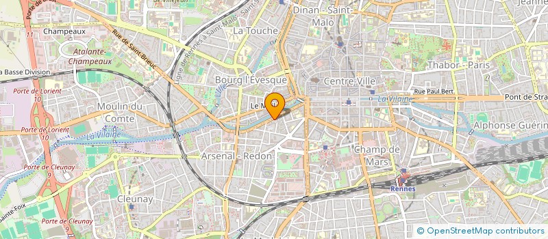 localisation de l'entreprise TRANSPORTS BERTHELOT à RENNES