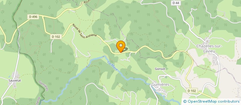 localisation de l'entreprise TRANSPORTS BFJ à MARGERIE-CHANTAGRET