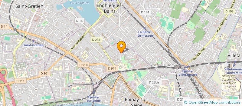 localisation de l'entreprise TRANSPORTS BIENVENU à EPINAY-SUR-SEINE