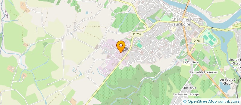localisation de l'entreprise TRANSPORTS BIMIER  BEAUCOUZE