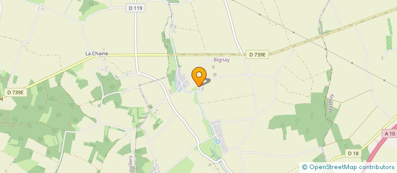 localisation de l'entreprise TRANSPORTS BINEAU à BIGNAY