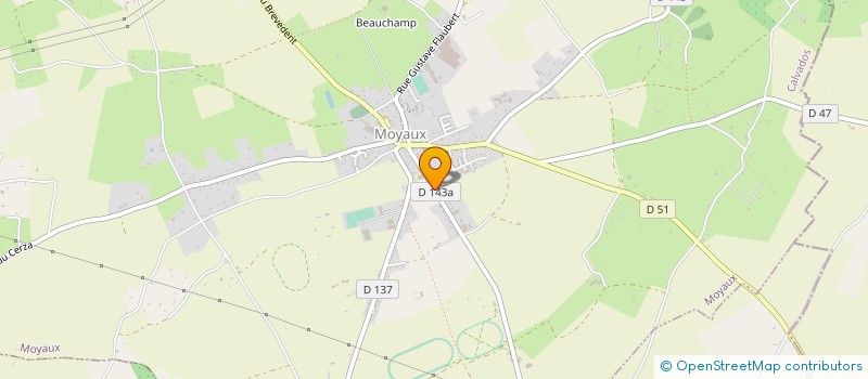 localisation de l'entreprise TRANSPORTS BLANVILLAIN à MOYAUX