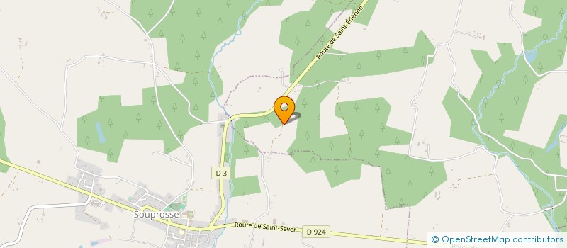 localisation de l'entreprise TRANSPORTS BLOY SARL  CAUPENNE