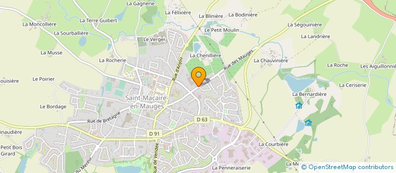 localisation de l'entreprise TRANSPORTS BOCIAN YANN à SEVREMOINE