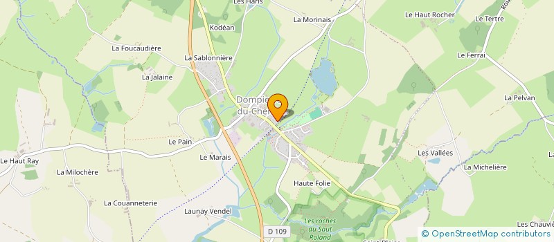 localisation de l'entreprise TRANSPORTS BOISMARTEL à LUITRE-DOMPIERRE