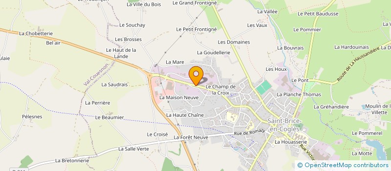 localisation de l'entreprise TRANSPORTS BOISSEUX à MAEN ROCH