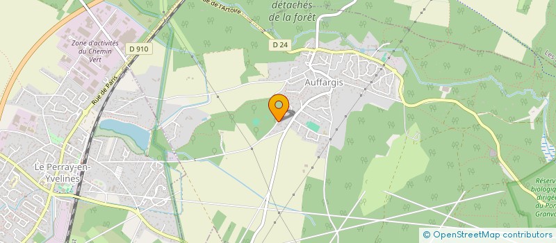 localisation de l'entreprise TRANSPORTS BONTE ET FILS à AUFFARGIS