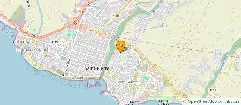 localisation de l'entreprise TRANSPORTS BOTO-H à SAINT-PIERRE